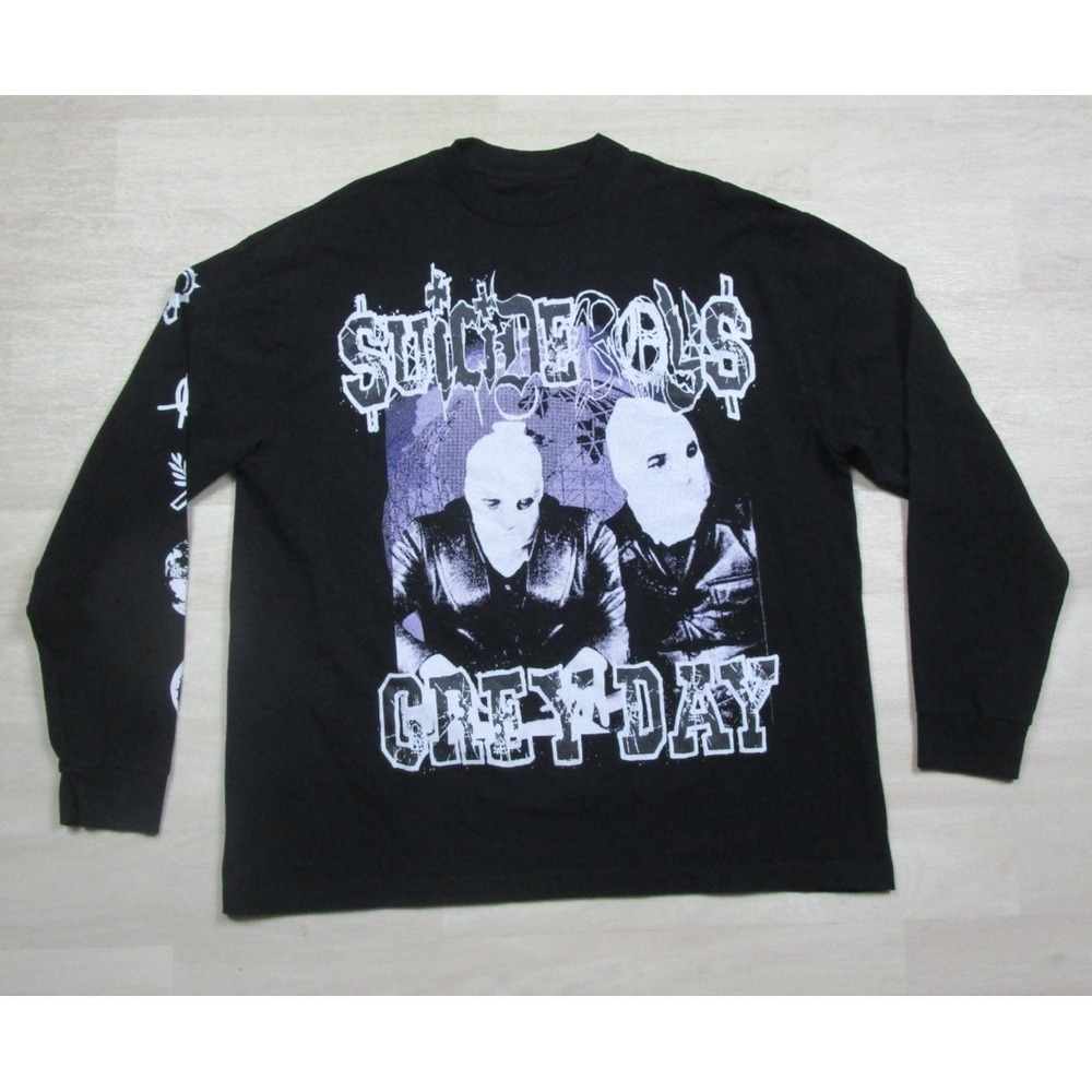 Suicide Boys Grey Days Long Sleeve T Shirt Mens Size (L) Rap‎ Tour Tee Band G59